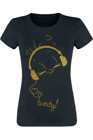 LOONEY TUNES T-shirt - Tweety - Music - S till XXL - Damer
