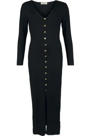Banned Retro Lang kjole - Enid Knit Dress - S - Damer