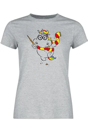 Chubby Unicorn Enhjørning T-shirt - Grummeleinhorn - Magic - M till XXL - Damer