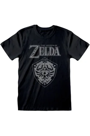 The Legend of Zelda Gaming T-shirt - Distressed Shield - S till XXL - Unisex