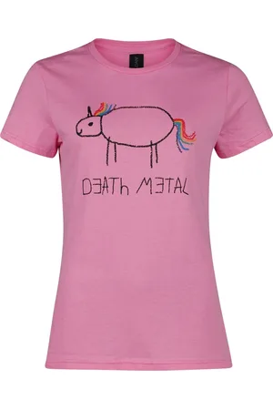 Death Metal Enhjørning T-shirt - S till XXL - Damer
