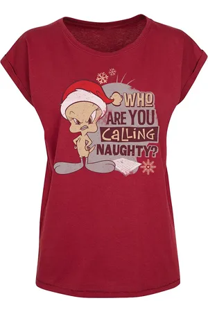 LOONEY TUNES T-shirt - Who Are You Calling Naughty? - M - Damer