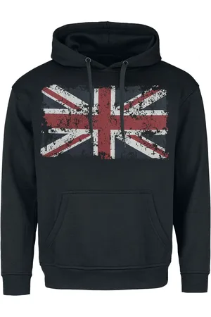 GASOLINE BANDIT Hættetrøje - Union Jack - M till XXL - Herrer
