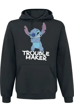 Disney Disney Hættetrøje - Stitch - Trouble Maker - S till XXL - Herrer