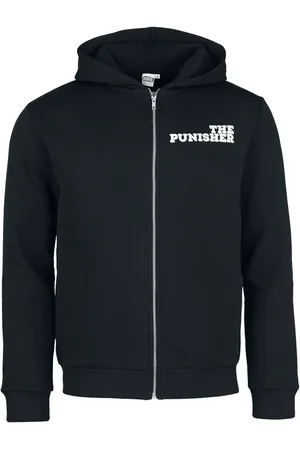 The Punisher Disney Hættetrøje med lynlås - Skull - S till XXL - Herrer