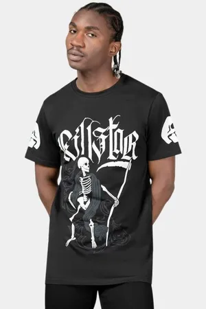 Killstar T-shirt - Danse Macabre T-shirt - S till XXL - Herrer