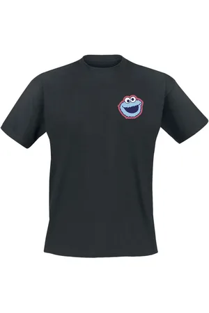 Sesamstraße T-shirt - Cookie Monster - Head - L till 3XL - Herrer