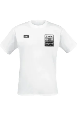 Oasis T-shirt - Setlist - M till 4XL - Herrer