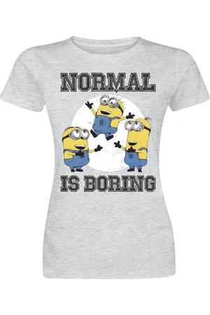 Minions T-shirt - Normal life is boring - S till XXL - Damer