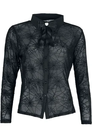 Banned Alternative Bluse - Tangled In Paradise Blouse - S till XL - Damer