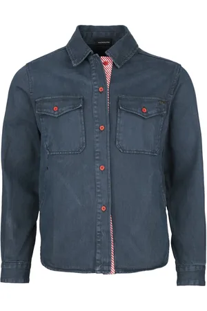 Forplay Langærmet skjorte - Ethan Denim Shirt - S till XXL - Herrer
