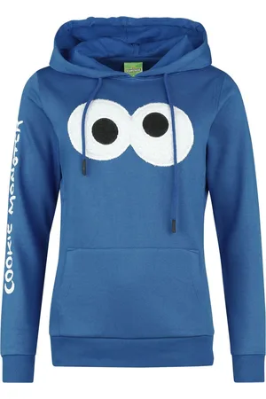 Sesamstraße Hættetrøje - Cookie Monster - S till M - Damer