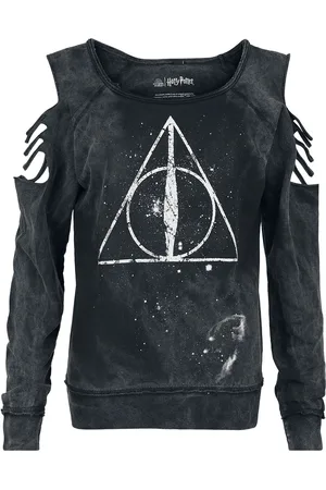 Harry Potter Sweatshirt - Deathly Hallows - S till XXL - Damer