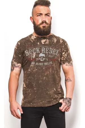 Rock Rebel T-shirt - S till XL - Herrer