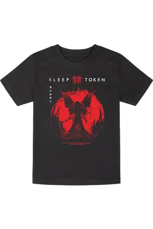 Sleep Token T-shirt til børn - Baby- & børnetøj - Metal Kids - Red Reaper Angel - drenge og piger