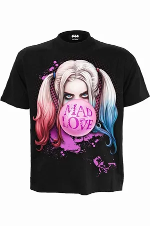 Batman T-shirt - Harley Quinn - Mad Love - S till XL - Damer