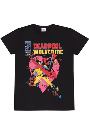 DEADPOOL Disney T-shirt - 3 - & Wolverine - True Love - S till XXL - Herrer