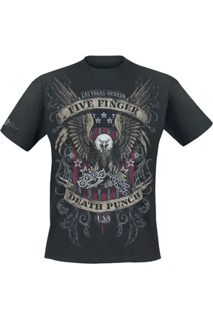 Five Finger Death Punch T-shirt - Eagle Color - S till XL - Herrer