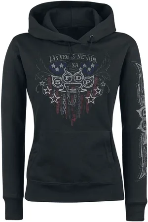 Five Finger Death Punch Hættetrøje - Eagle Color - S till XL - Damer