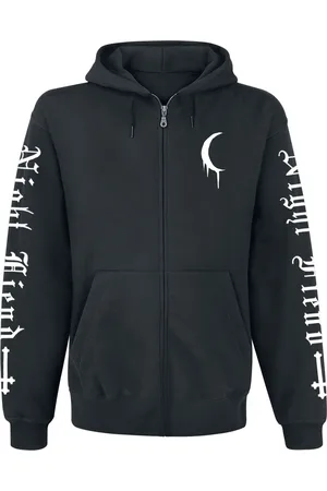 Blackcraft Cult Hættetrøje med lynlås - Nocturnal FB Zip Hoodie - L till XXL - Herrer