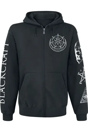 Blackcraft Cult Hættetrøje med lynlås - Evil Eye Bonfire FB Zip Hoodie - M till 5XL - Herrer