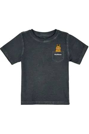 Die Sendung mit der Maus T-shirt - Mus - trykt lomme - 98 till 140 - Unisex