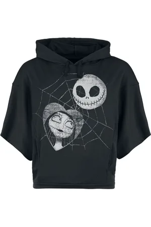 The Nightmare Before Christmas Disney Hættetrøje - Jack & Sally - S till XL - Damer
