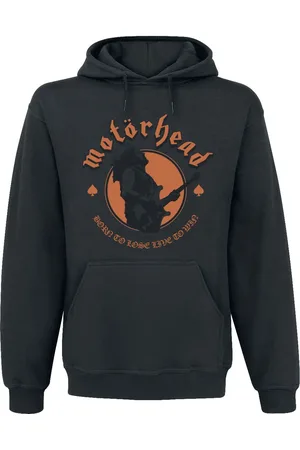 Motörhead Hættetrøje - Young Lemmy Born To Lose - S till XXL - Herrer