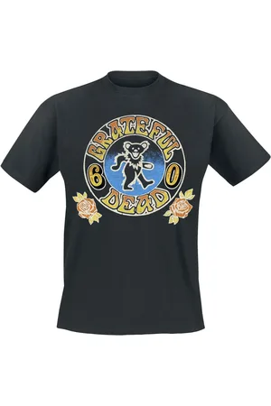 Grateful Dead T-shirt - Dancing Bear Roses - S till XL - Herrer