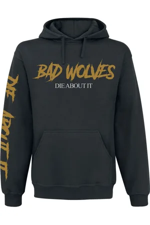 Bad Wolves Hættetrøje - Die About It Hoodie - S till XXL - Herrer