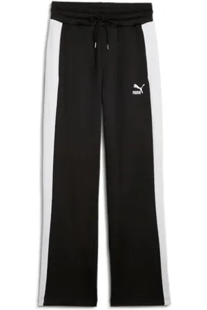 PUMA Stofbukser - ICONIC T7 joggere med lige ben - XS till M - Damer