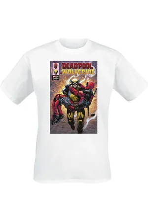 DEADPOOL Disney T-shirt - 3 - And Wolverine - In Love Escape - S till 3XL - Herrer