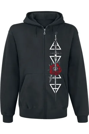 Blackcraft Cult Hættetrøje med lynlås - Eternal Love FB Zip Hoodie - M till XXL - Herrer
