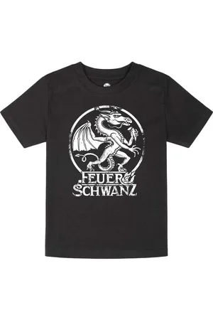 Feuerschwanz T-shirt til børn - Baby- & børnetøj - Metal Kids - Drache - drenge og piger