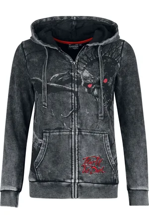 Iron Maiden Hættetrøje med lynlås - EMP Signature Collection - S till L - Damer