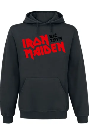 Iron Maiden Hættetrøje - Est. 1975 - S till 4XL - Herrer