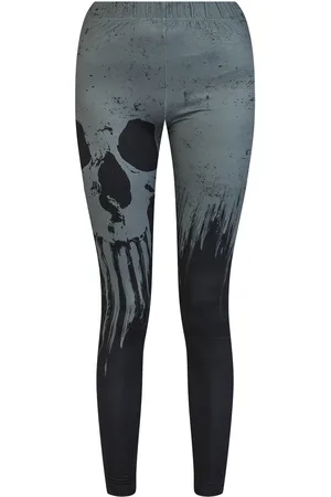 EMP Leggings - Leggings With Skull Print - S till XXL - Damer