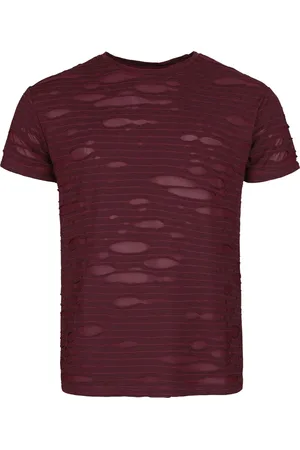 Gothicana T-shirt - Mesh T-shirt med ødelagte effekter - M till XXL - Herrer