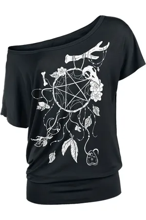 Gothicana T-shirt - T-shirt med Dream Catcher Print - S till XXL - Damer