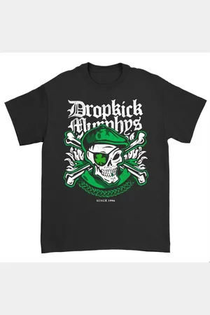 Dropkick Murphys T-shirt - Skelly Eye Patch - S till XL - Herrer