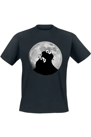 Sesamstraße T-shirt - Cookie Monster - Moonnight - M till 5XL - Herrer