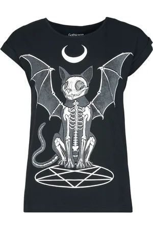 Gothicana T-shirt - Glow In The Dark T-shirt - S till XXL - Damer