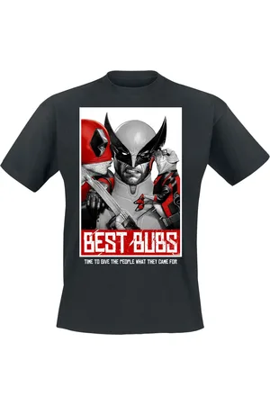 DEADPOOL T-shirt - And Wolverine - Best Bubs Threesome - S till XXL - Herrer