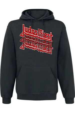 Judas Priest Hættetrøje - Fading Repeat Logo - S till 5XL - Herrer