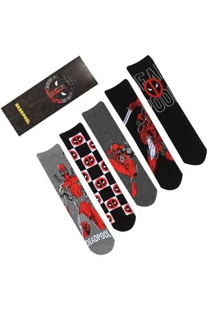DEADPOOL Disney Sokker - Strømper med logo - S-M till L-XL - Unisex