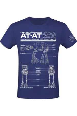 STAR WARS Disney T-shirt - AT-AT - Schematic - S till XXL - Herrer
