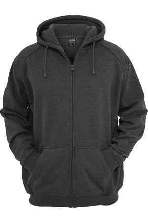 Urban classics Hættetrøje med lynlås - Blank Zip Hoody - S till XL - Herrer