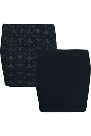 EMP Kort nederdel - Mini nederdele 2-pak - S till XXL - Damer