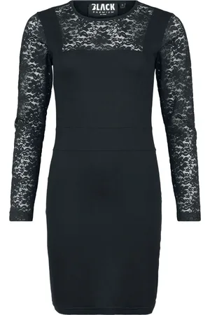 EMP Kort kjole - Lace Me Up - S till XXL - Damer