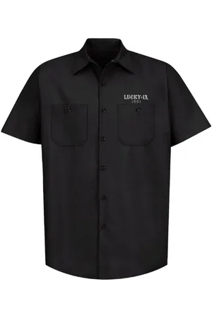 Lucky 13 Kortærmet skjorte - L13 The Miss Trust Work Shirt - S till 4XL - Herrer